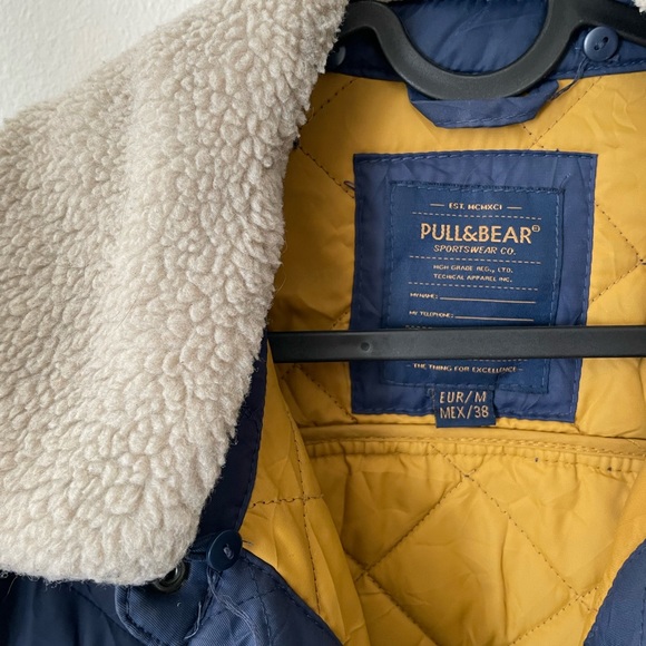Pull & Bear Vintage blue coat - Picture 2 of 3